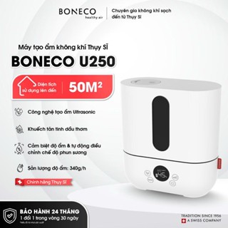 Máy Tạo Độ Ẩm Không Khí BONECO Cao Cấp U250 Công Nghệ Ultrasonic Phun Sương Tạo Ẩm Làm Mát Phòng Ngủ