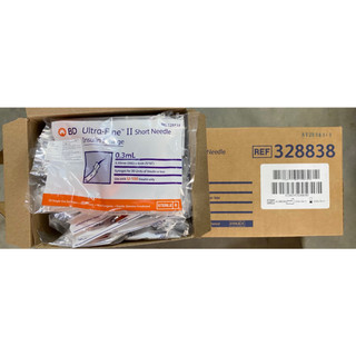 Bơm tiêm BD 0.3ml 30G*8mm  328838 - Hộp