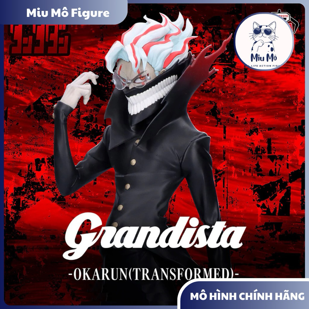 MÔ HÌNH Okarun Takakura Ken - Dandadan - Grandista - Transformed BANDAI FIGURE CHÍNH HÃNG