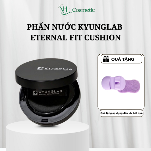 Phấn Nước KyungLab, Cushion KyungLab Eternal Fit Che Mờ Khuyết Điểm Kiềm Dầu Nâng Tone myphamhocngan