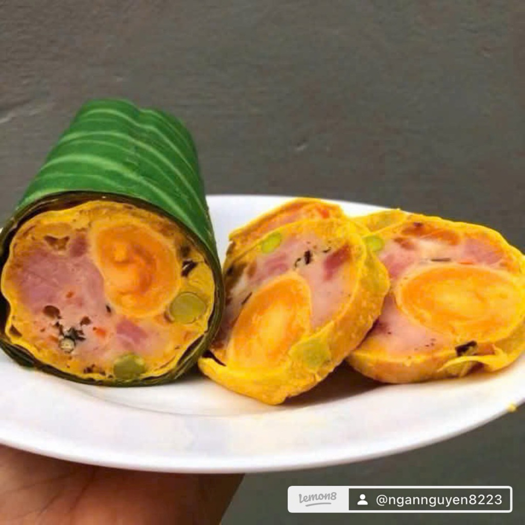 Chả hoa trứng muối