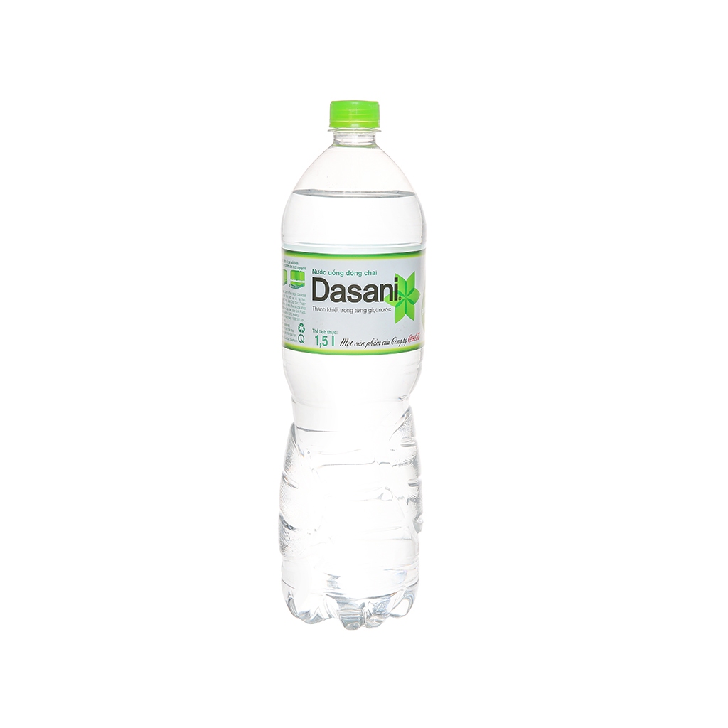Chai nước suối dasani 1,5 lít