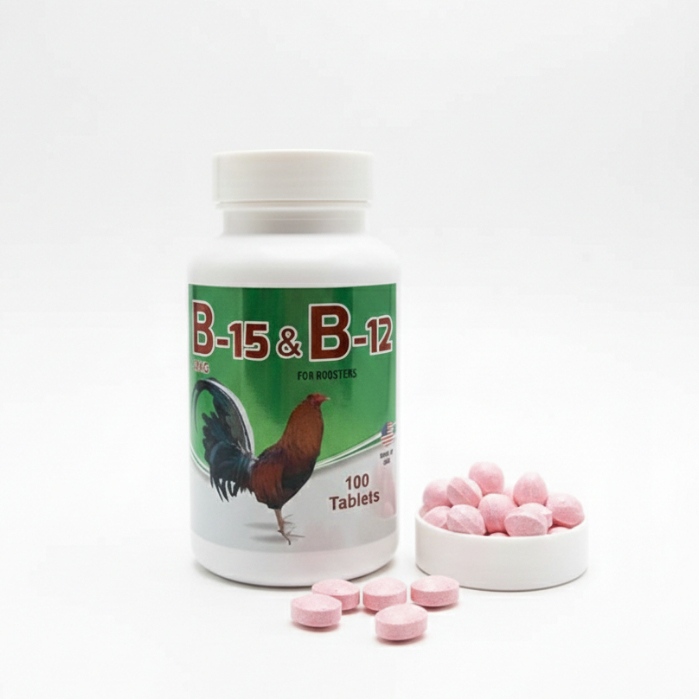 B12 B15 Cho Gà – Hỗ Trợ Thể Lực, Sung Mã, Tăng Độ Linh Hoạt