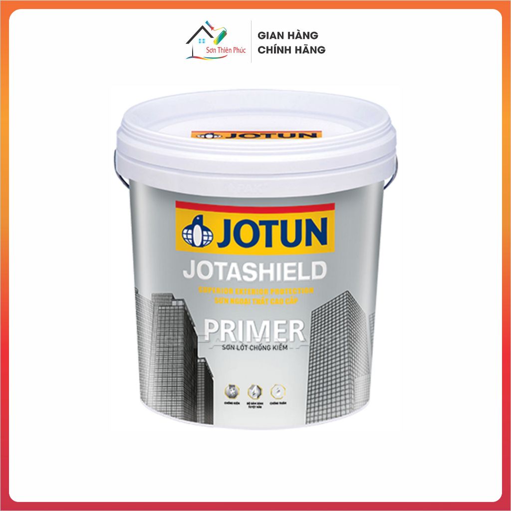 Sơn lót ngoại thất Jotun Jotashield Primer.  cao cấp acrylic gốc nước