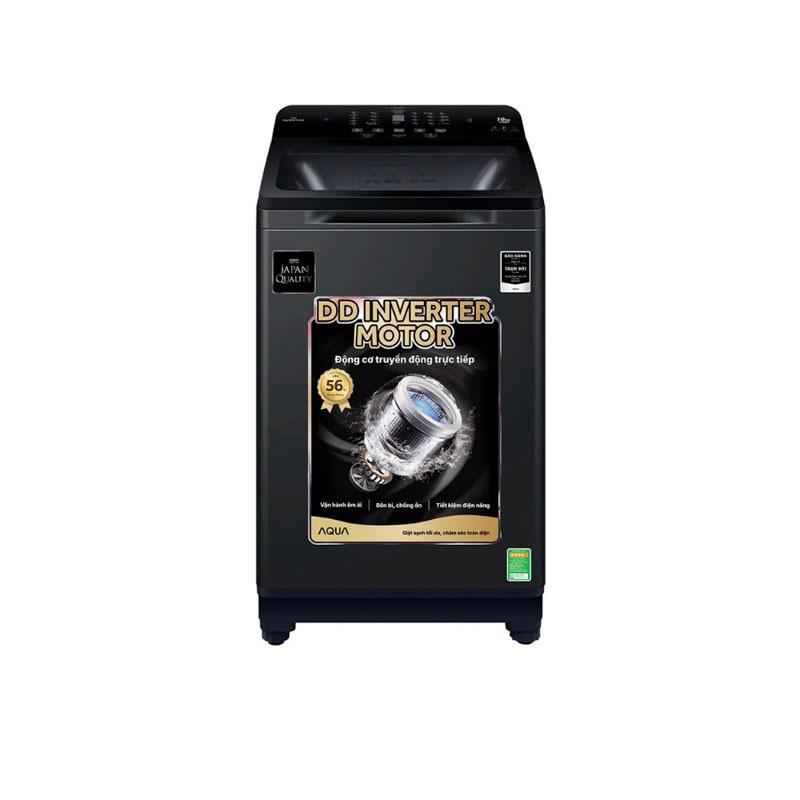 AQW-DR100JT BK - Máy Giặt Aqua Inverter 10 Kg