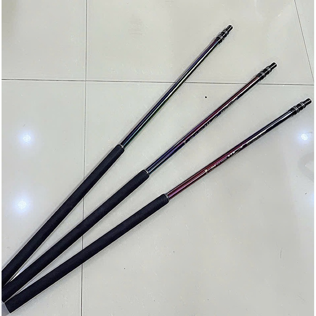 Gác và Cán vợt titan 7 màu H power  Độ dài 2m1 2m4 2m7  Giá 2m1  Gác 2m4 2m7