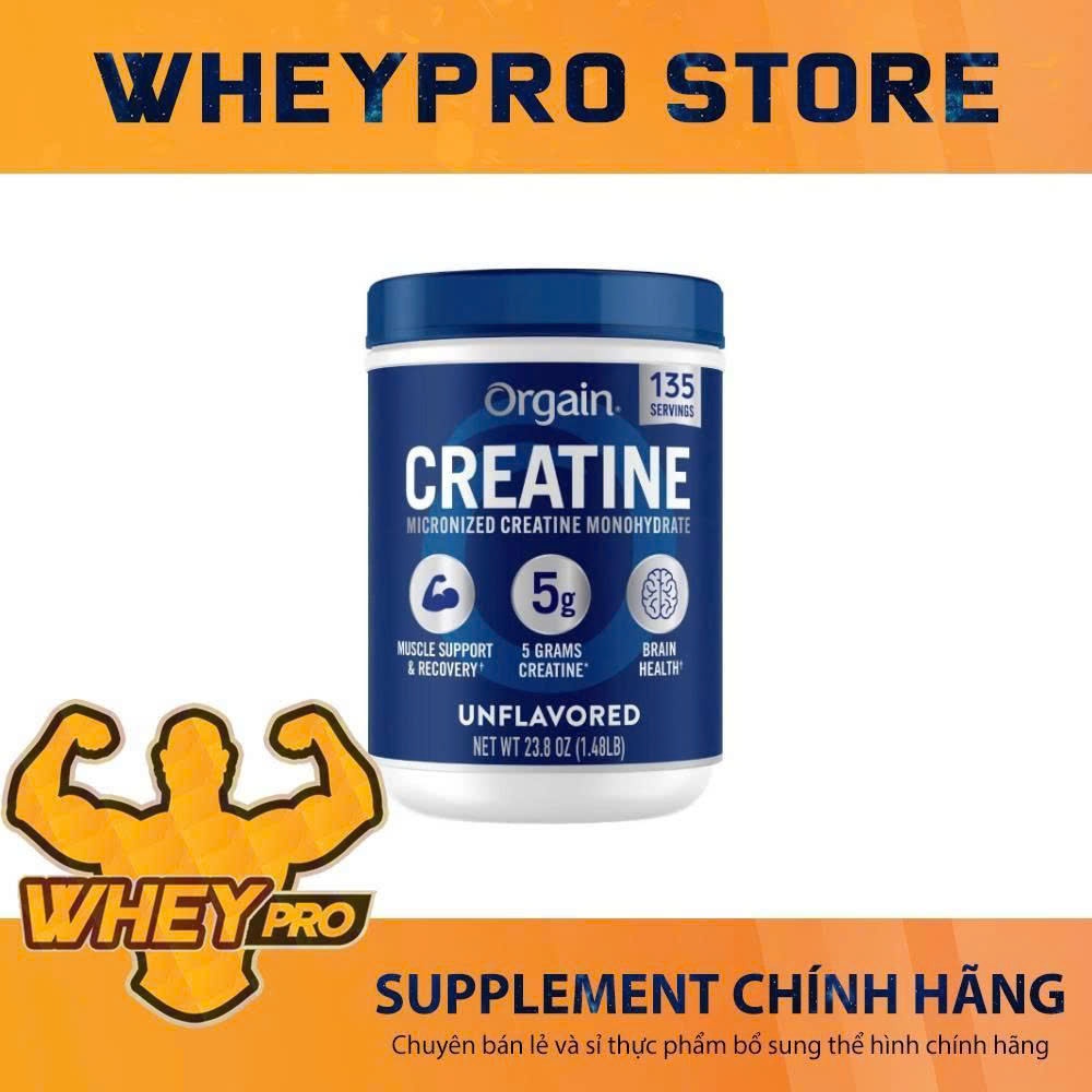 Creatine Orgain – Duy Trì S ứ c M ạ n h Lâu Dài Khi Tập Luyện