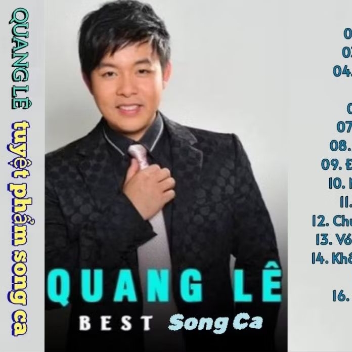 băng cassette tiếng hát Quang Lê - tuyệt phẩm song ca