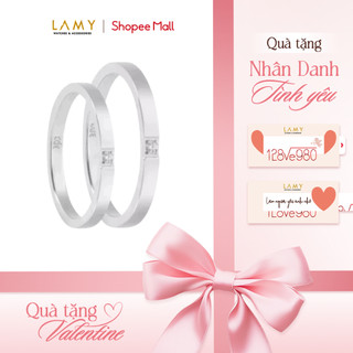Nhẫn cặp đôi LAMY Marryme Couples' Ring Silver 8039