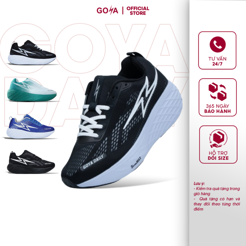 Giày thể thao đa năng nam nữ GOYA DAILY PLUS năm 2026 - Đế RB chống trơn trượt, hạn chế mài mòn