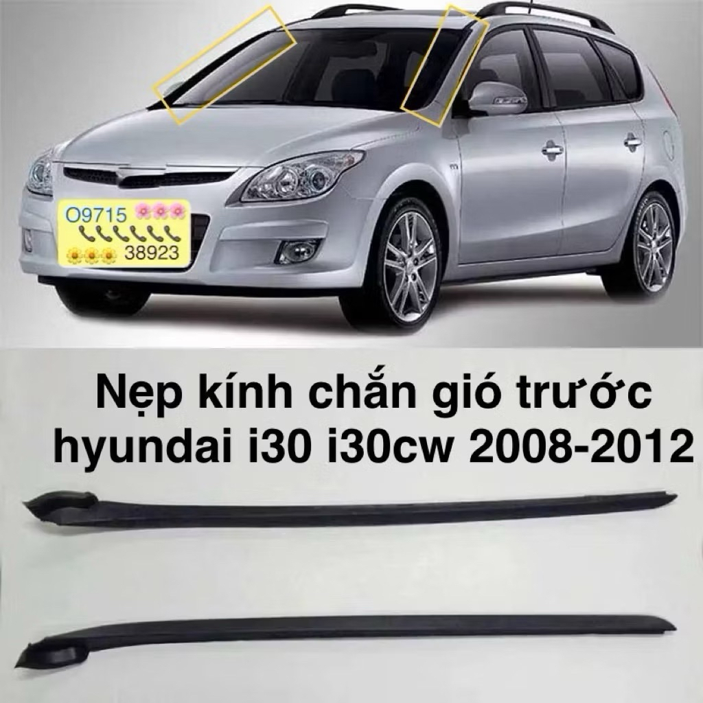 2 Nẹp kính chắn gió trước hyundai i30 i30cw 2008-2012