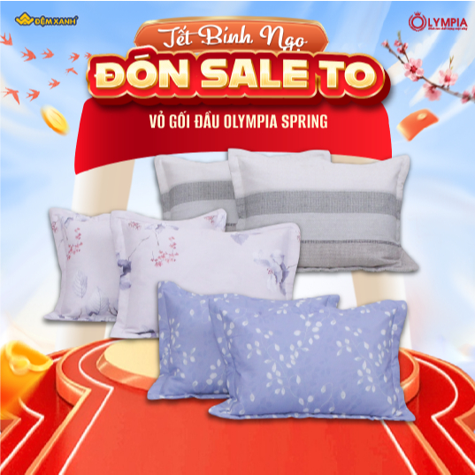 Vỏ gối đầu Olympia Spring