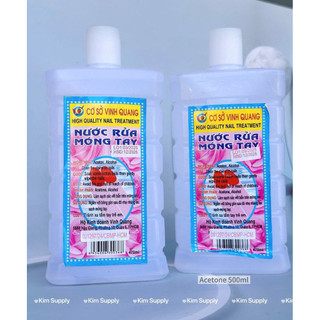 Acetone Nước rửa móng tay 125ml, 500ml