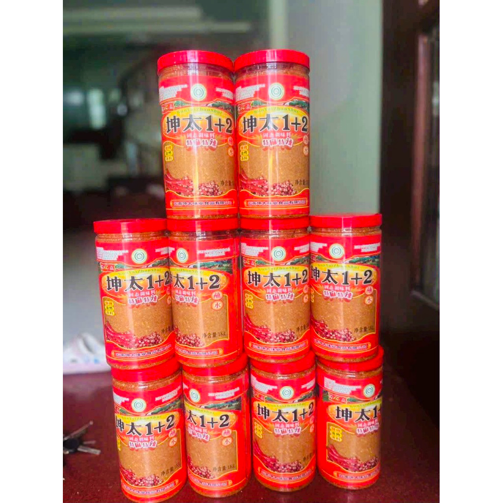 Ớt Bột 1+2 Lọ 300g Chấm,Ướp Gia Vị Thơm Ngon