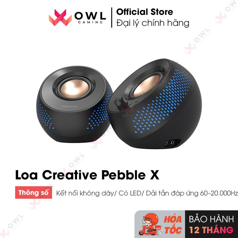 Loa Creative Pebble X (hàng chính hãng)