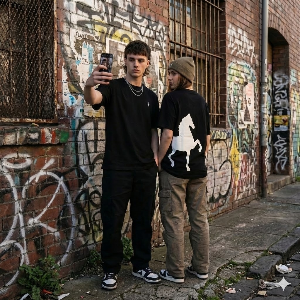 Áo Thun Nam Nữ Rap V3 In Ngựa Màu Đỏ Cực Chiến Chất Cotton Dày Dặn Tôn Dáng Form Rộng Unisex Mặc Đi Chơi Nổi Bật | BigBuy360 - bigbuy360.vn