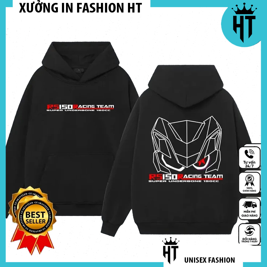 Áo Hoodie RS150 R Racing - Scissor Seven Hoodies unisex siêu hot