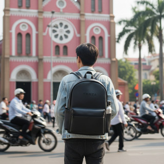 Balo Da Nam Nữ Basic New Original Backpack PRAZA - BL201