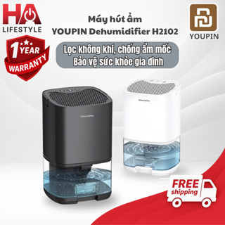 Máy hút ẩm không khí YOUPIN Dehumidifier H2102, chống nồm, ẩm mốc, lọc không khí, khử khuẩn Ion, bảo hành 1 năm