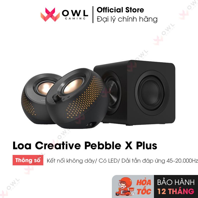 Loa Creative Pebble X Plus (hàng chính hãng)