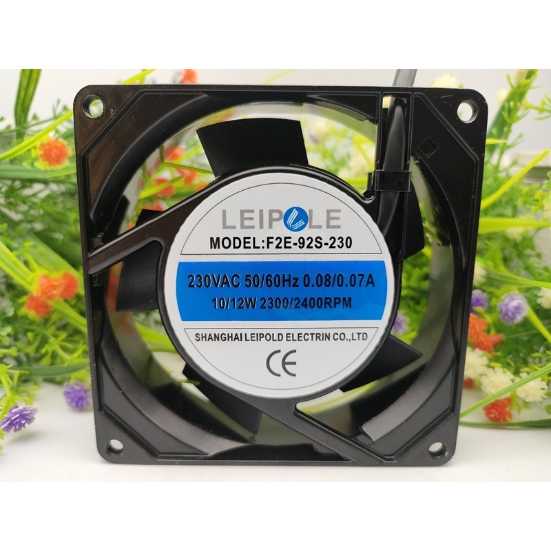 (ORDER - KHÔNG CÓ SẴN) Quạt tủ điện LEIPOLE F2E-92S-230