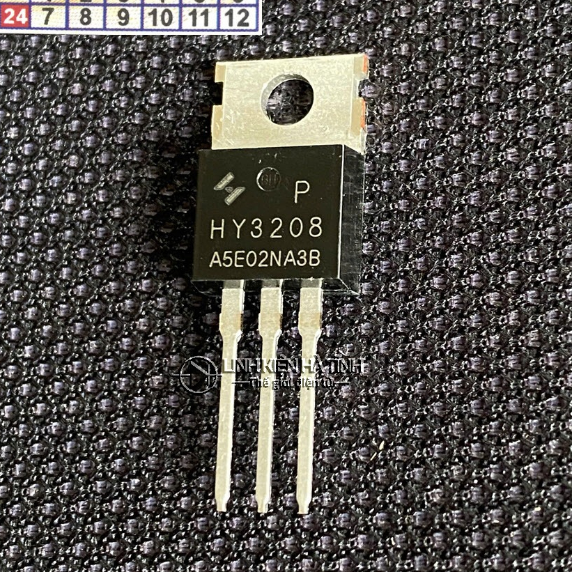Túi 5 con HY3208 Linh kiện HY3208P mosfet Kênh N 120A 80V mới - AC28