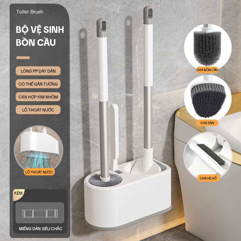 Cây Chà Bồn Cầu KITIMOP TL05, Chổi Cọ Bồn Cầu, Cọ Bồn Cầu Nhà Vệ Sinh