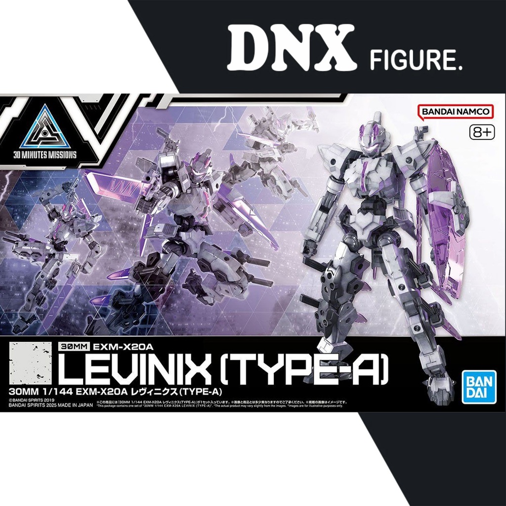 Mô Hình Lắp Ráp 30MM 1/144 EXM-X20A Levinix TYPE A (New Seal)