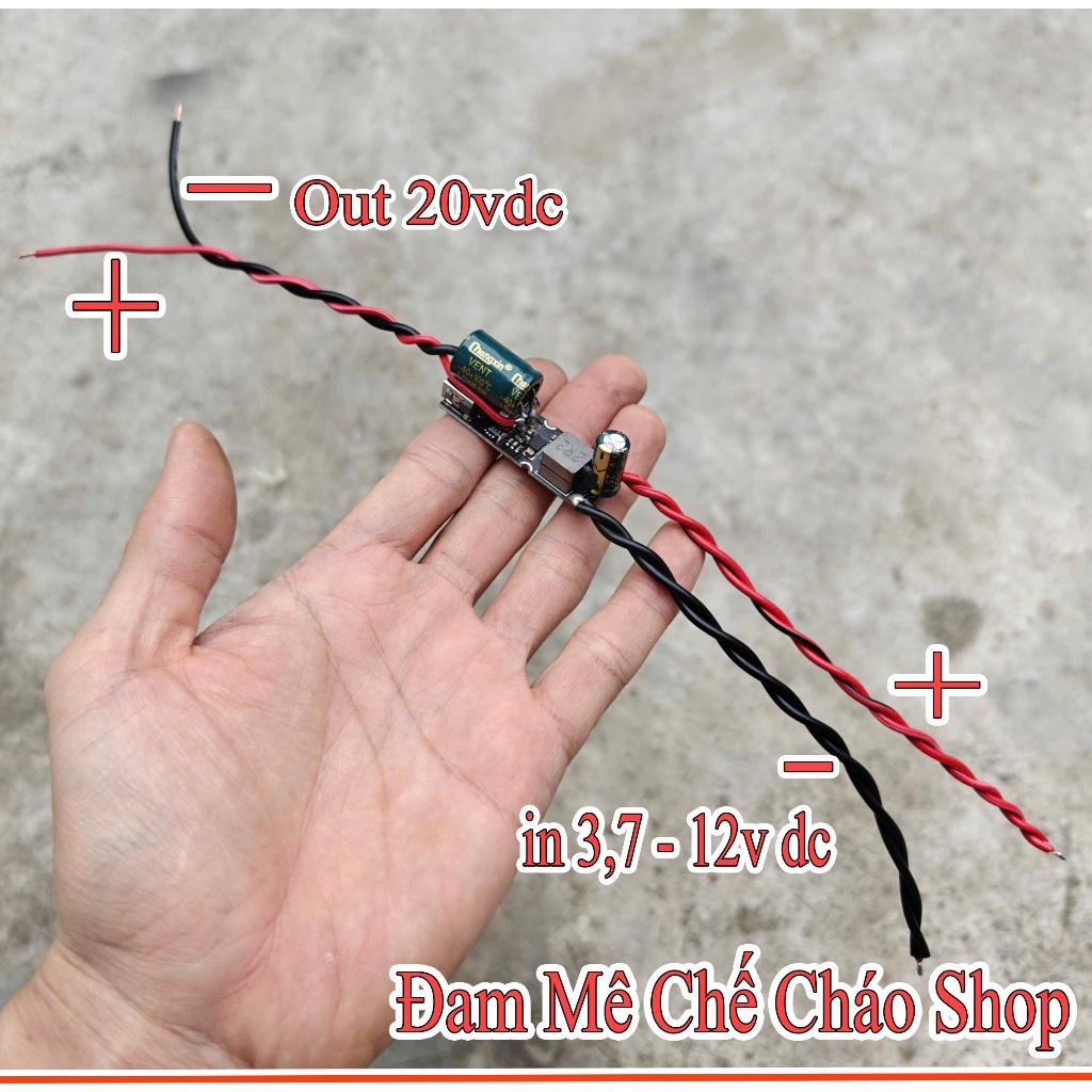 Mạch tăng áp mod 100w HT7178 cuộn cảm kép 28A