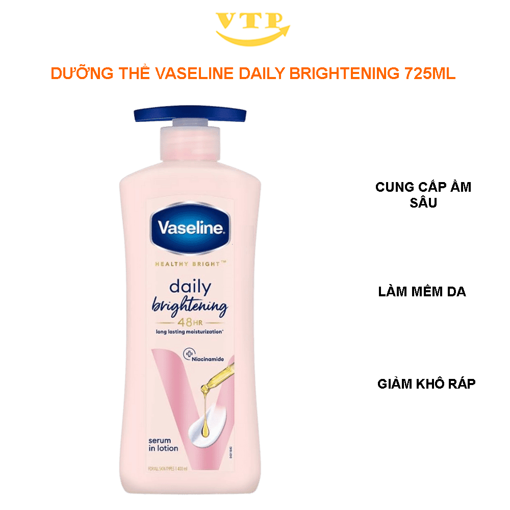 Sữa Dưỡng Thể Vaseline Healthy Bright 725ml Mẫu Nội Địa Mỹ