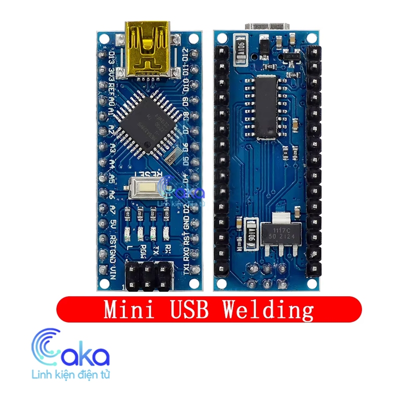 Mạch Arduino Nano V3.0  Mini - ATmega328P 16MHz CH340