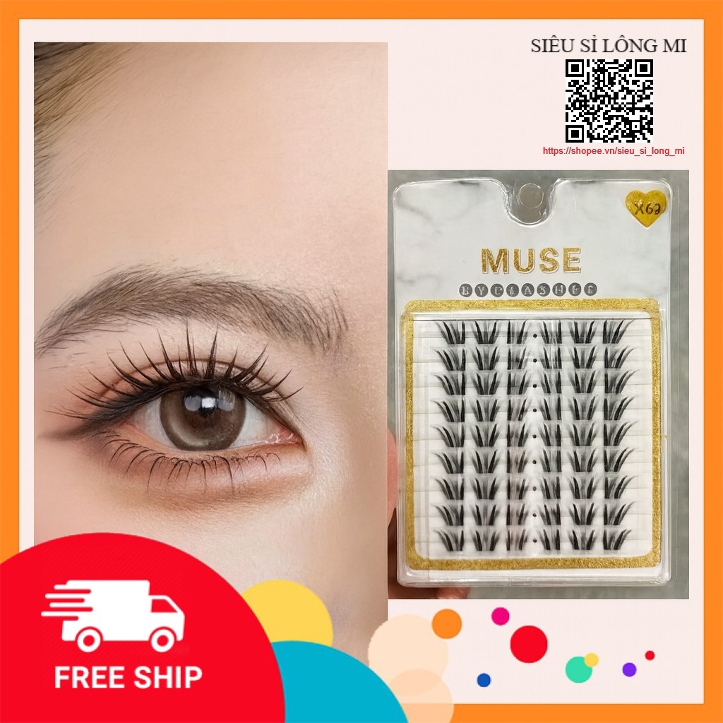 Mi Cụm X62 MUSE – Mi Giả Tự Nhiên, Nhẹ Mắt, Giá Tốt