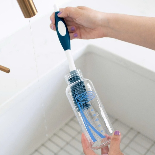 [ AC077 ] Cọ bình sữa silicone đầu nhỏ siêu mềm - Dr.Brown's