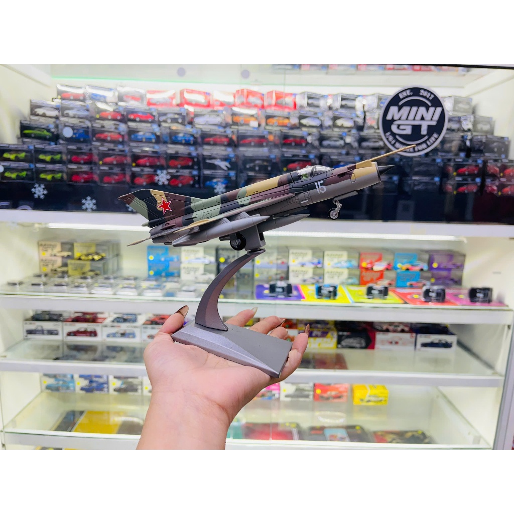 Máy bay quân sự Soviet MIG-21 Mig21 tỉ lệ 1:72 Ns models MBQS056