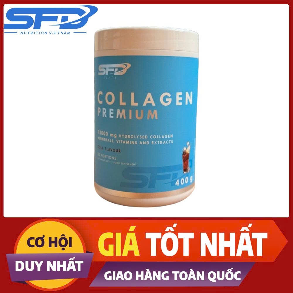 SFD Collagen Premium 400g | Collagen Thủy Phân + Vitamin C, D Cho Da & Khớp