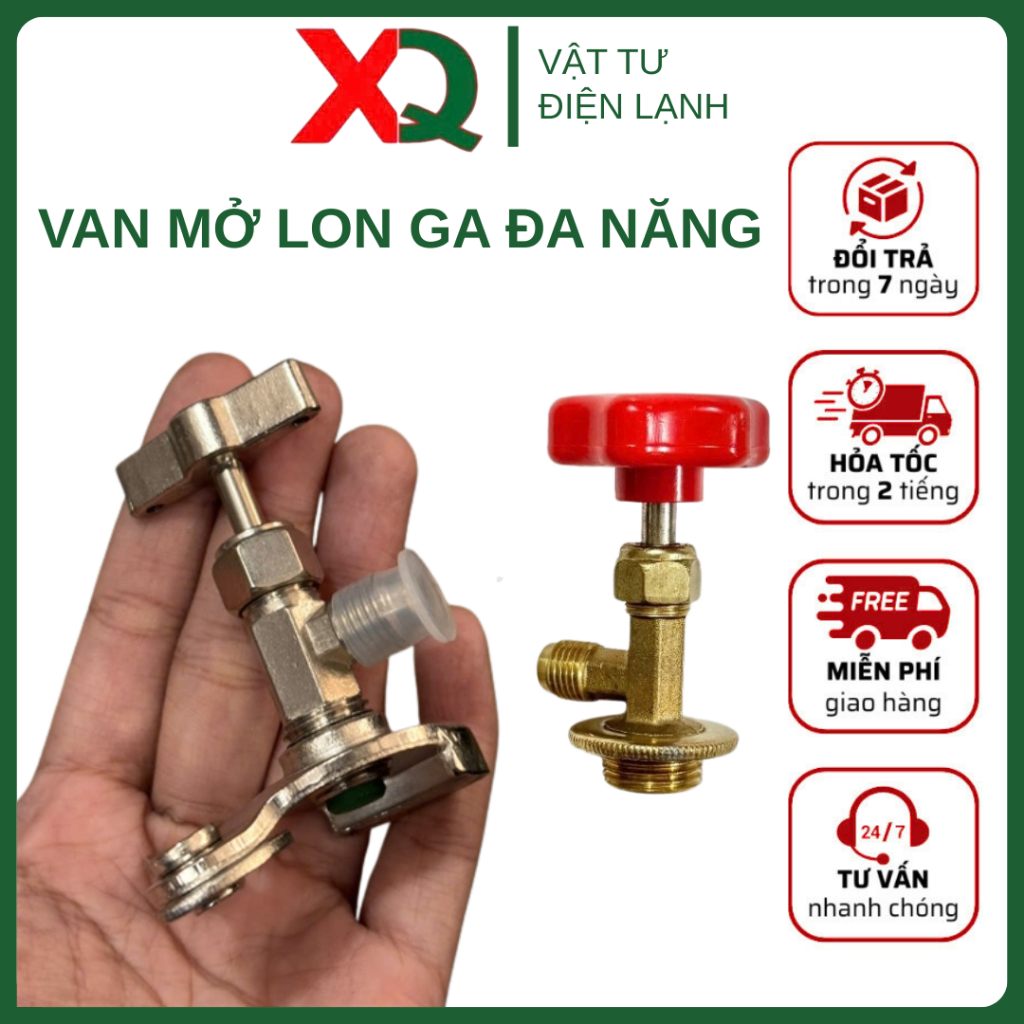 Van mở lon ga đa năng dùng cho ga R600, R134, R902,...