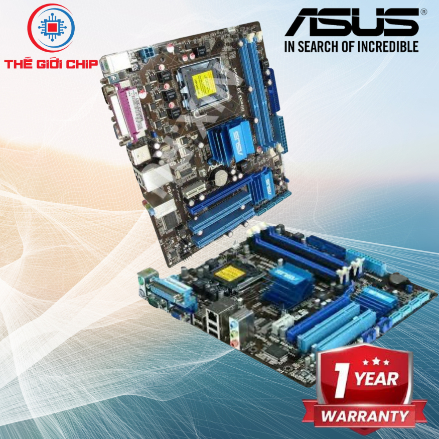 Mainboard (Bo Mạch chính) ASUS P5G41T-MLX * G41M-Combo (DDRII & DDRIII) I like new Bảo hành 12 tháng