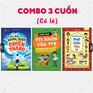 Sách - Combo 3 Cuốn: Tư Duy Khác Biệt Để Chiến Thắng + Trí Khôn Của Trẻ + Giúp Bé Phát Triển Tâm Lý