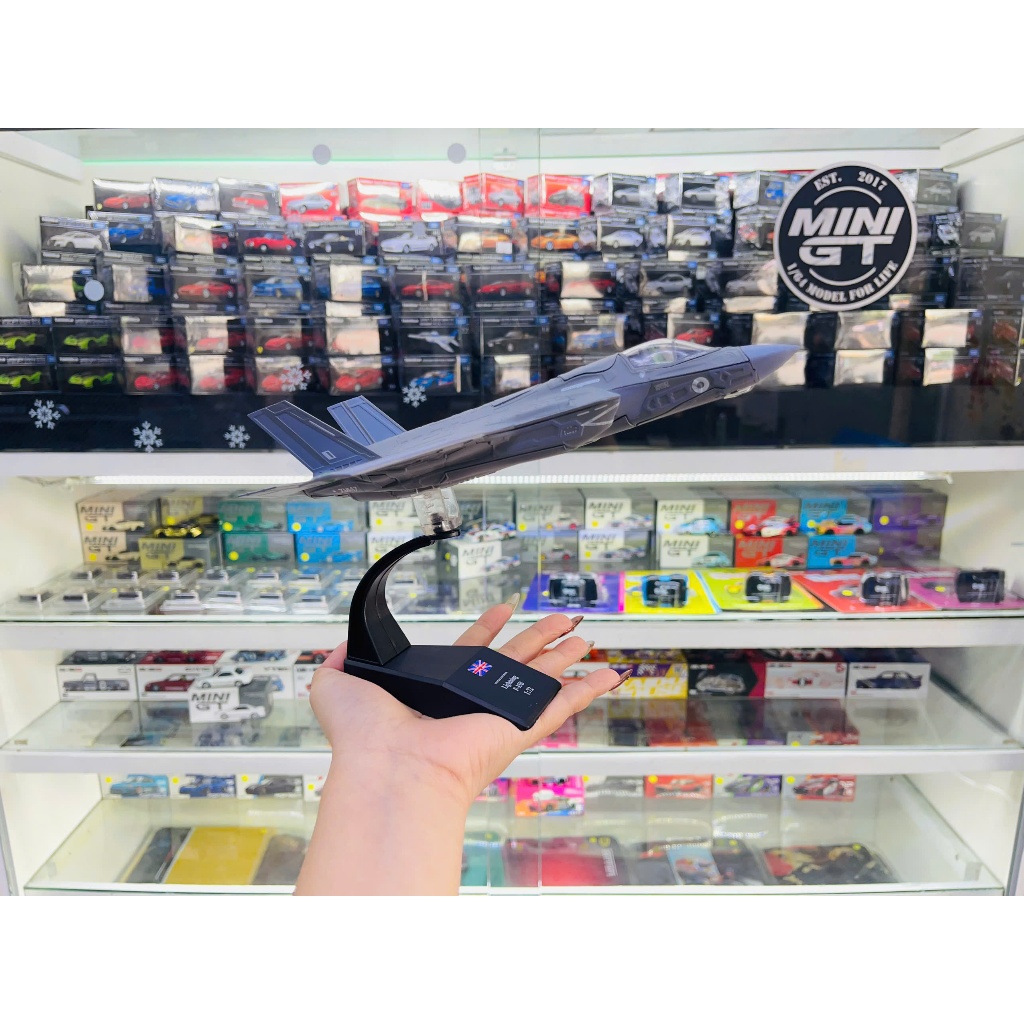 Mô hình máy bay quân sự  F-35 Lightning II 2017 Lockheed Martin USA tỉ lệ 1:72 NS model MBQS026