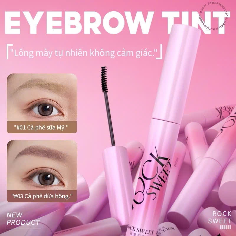 ROCK SWEET Mascara mày chống nước đổi màu lông mày siêu hot | BigBuy360 - bigbuy360.vn