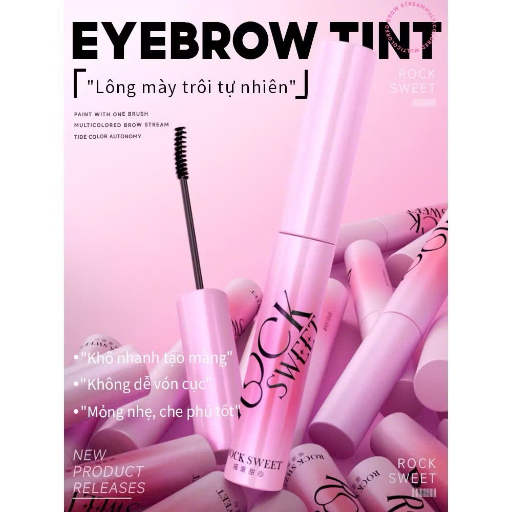 ROCK SWEET Mascara mày chống nước đổi màu lông mày siêu hot | BigBuy360 - bigbuy360.vn