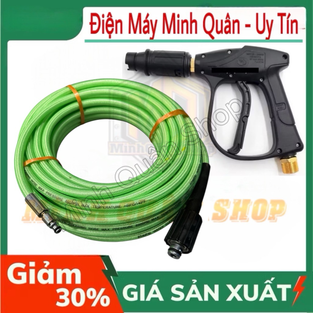 dây phun áp lực máy BOSCH và súng xịt rửa cho máy phun xịt rửa Bosch - Phụ kiện máy rửa xe Bosch, Bo
