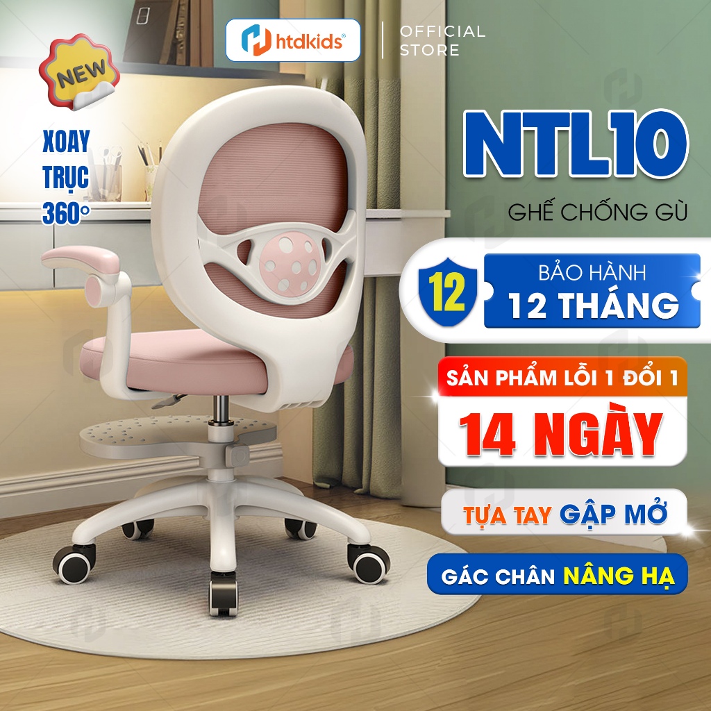Chăm sóc tư thế ngồi cho bé với ghế chống gù HTDkids NTL10 - Sản phẩm chất lượng, an toàn và thú vị