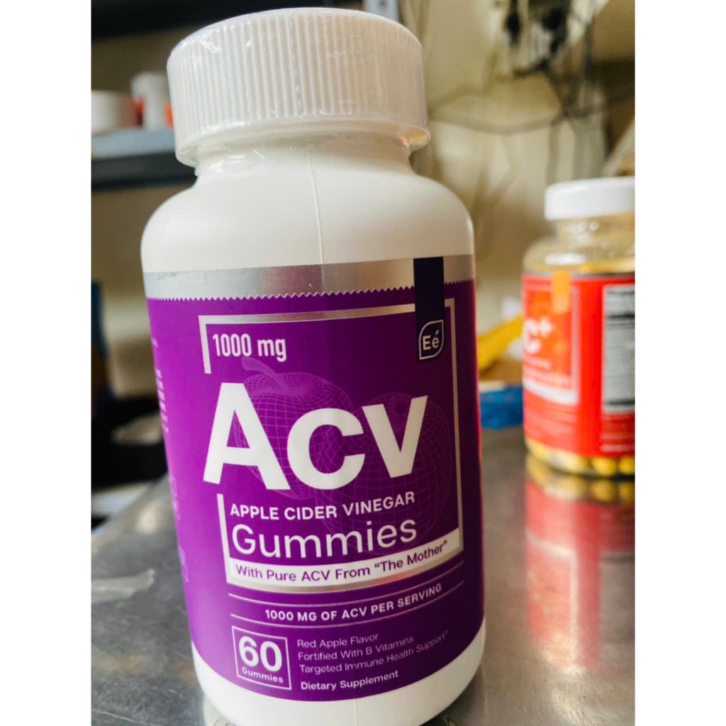 Essential Elements from The Mother - Naturally-Sourced, Vegan ACV with Folic Acid, tastier way to he