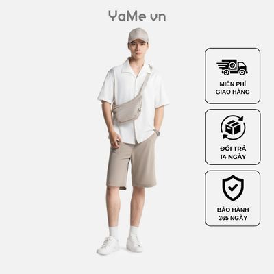 Áo Sơ Mi Nam Tay Ngắn RainShield™ The Weekend 031 24583 |YaMe|