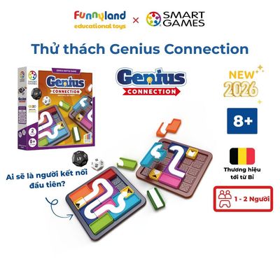 Đồ chơi trí tuệ SmartGames Genius Connection 8+, Thử thách logic kết nối mạch