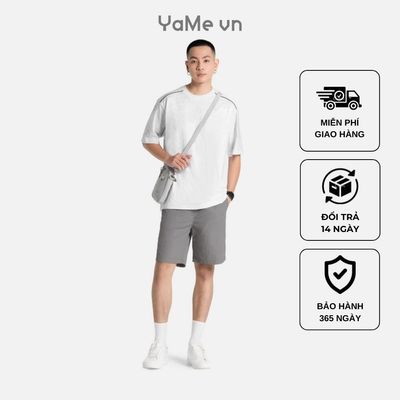 Áo Thun Nam Phối Màu Loang Lạ Mắt CloudTouch™ Chạm Lên Da Mềm Mại The Weekend 027 Dáng Rộng Rãi F4 24571 |YaMe|