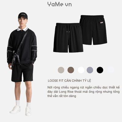 Quần Short Thun Nam EasyCare™ The Weekend 040 24683 |YaMe|