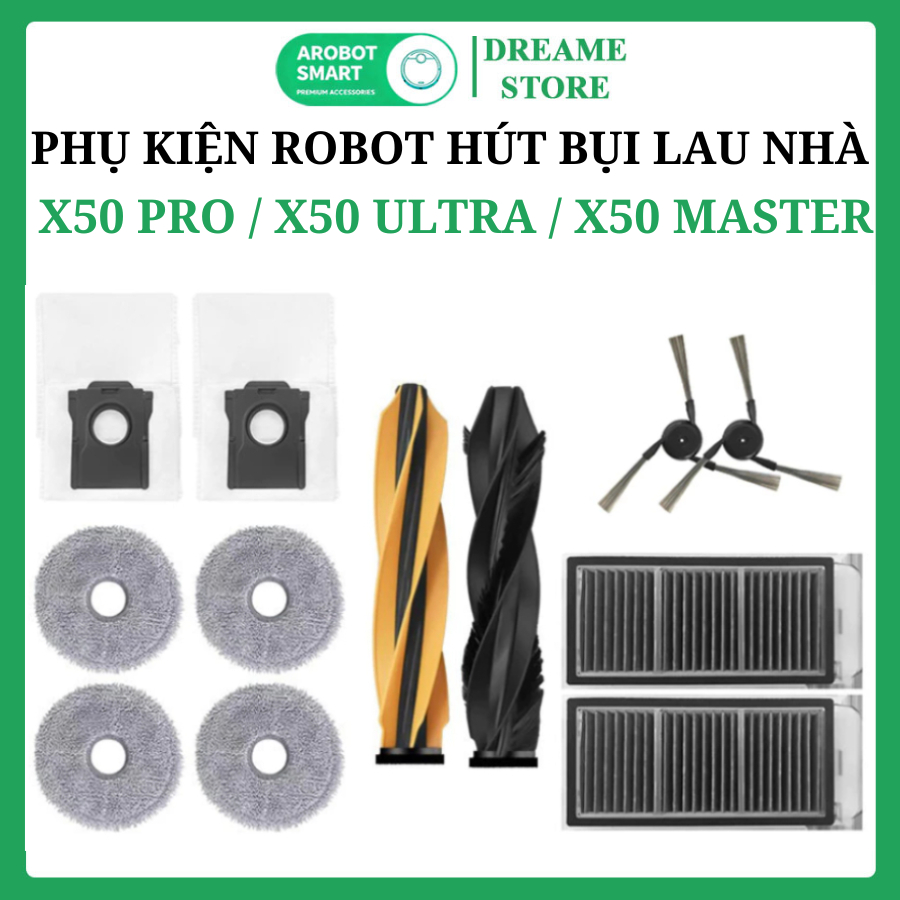 Phụ kiện Robot hút bụi mi Dreame X50 Pro X50 Ultra X50 Pro Ultra X50 Master S50 Pro Ultra _ Phụ kiện