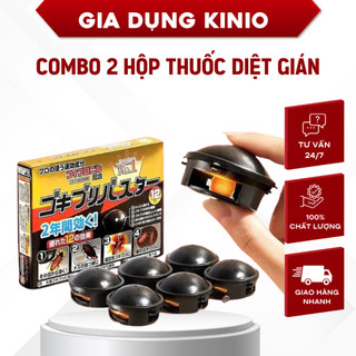 Combo 2 Hộp Viên Diệt Gián Nhật Bản Hiệu Quả Tận Gốc An Toàn Cho Gia Đình